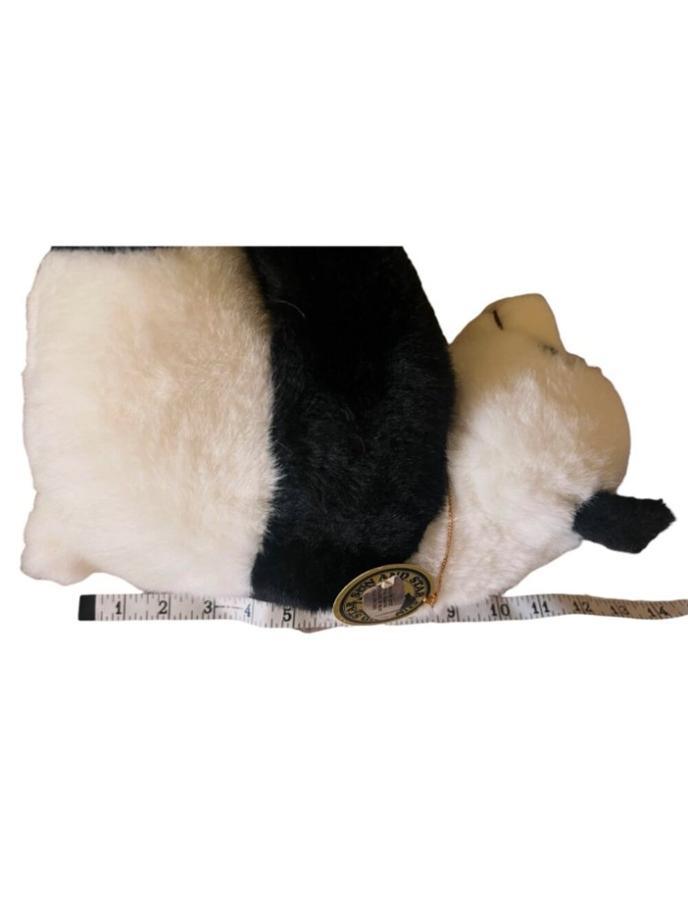 Sun And Star Co. Plush Panda Bear With Original Tag -1977 Collectible 11' Toy - Picture 7 of 10
